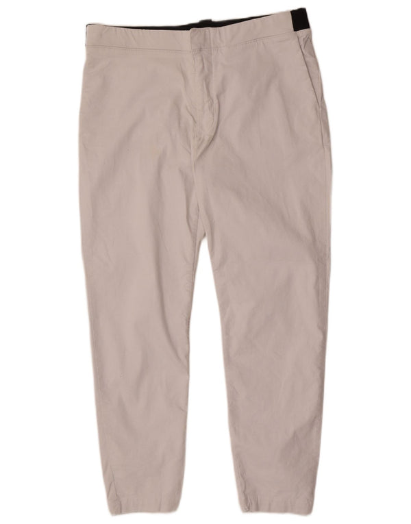 Pantaloni chino skinny pentru bărbați Zara, mari L32 L26, bumbac alb
