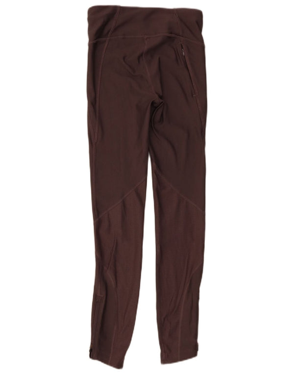 Leggings Under Armour pentru femei Heat Gear UK 4 XS Maro Poliester