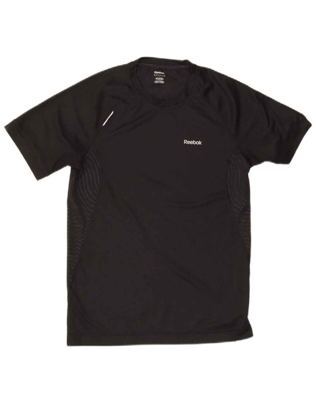Tricou pentru bărbați Reebok Top mic poliester negru