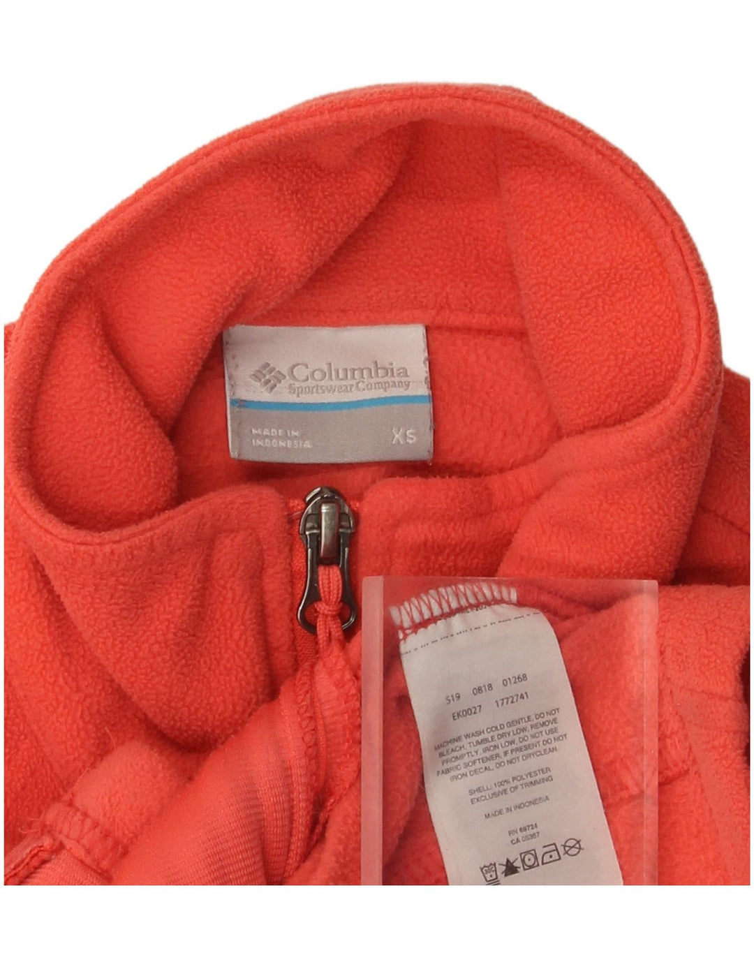 Jachetă fleece Columbia pentru femei UK 6 XS roz poliester