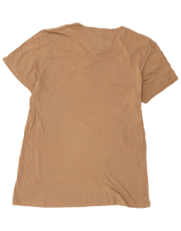 Tricou pentru bărbați Zara Top Mare Bej