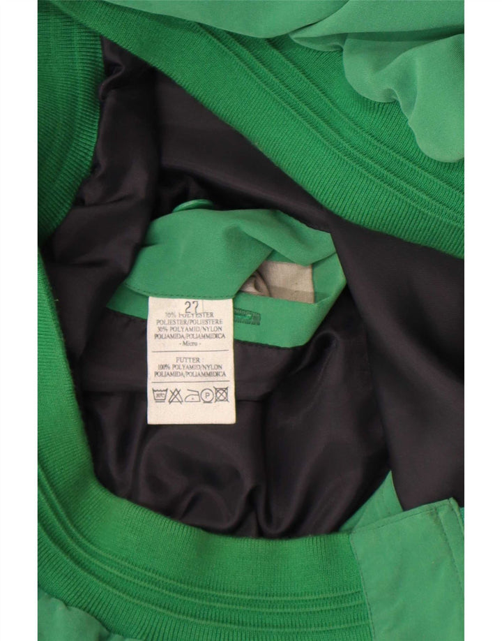 Bomber Vintage pentru bărbați UK 42 XL Poliester verde