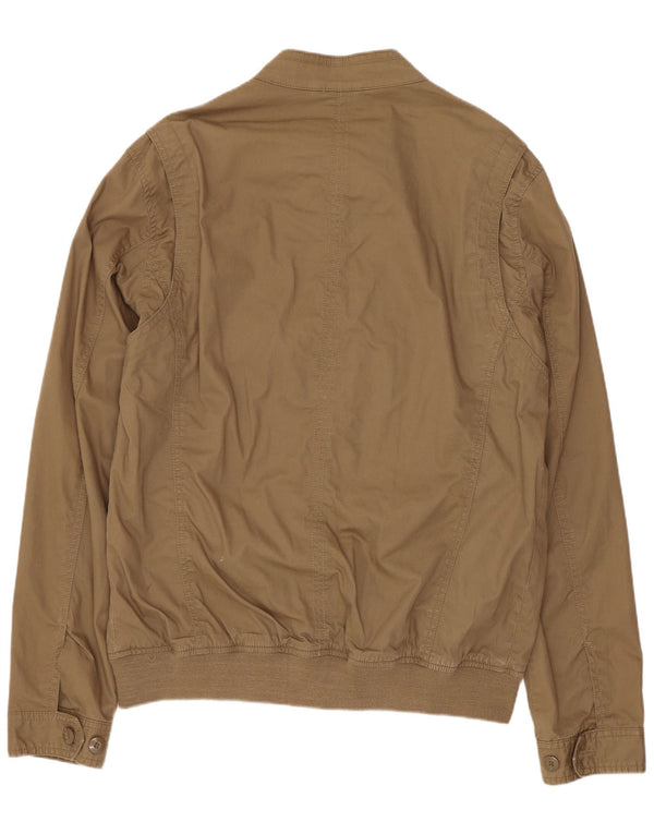 Bomber pentru bărbați Zara UK 42 XL, bumbac, bej