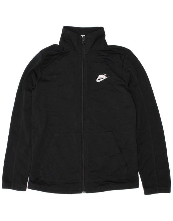 Jachetă de trening pentru băieți Nike 10-11 ani Poliester negru mediu