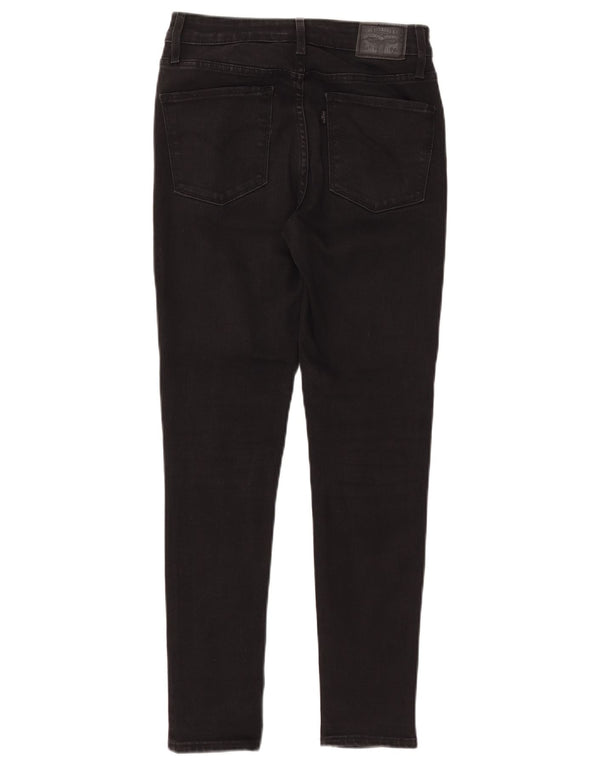 Blugi skinny cu talie mare 721 LEVI'S pentru femei L26 L27 bumbac negru