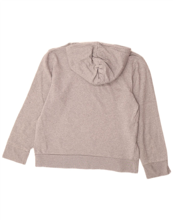 Pulover cu glugă cu grafică LEVI'S pentru bărbați, bumbac, gri mediu