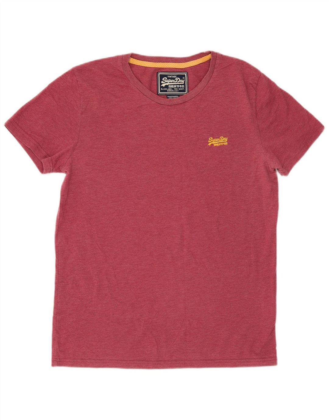 Tricou grafic pentru bărbați Superdry Top mare bumbac roșu