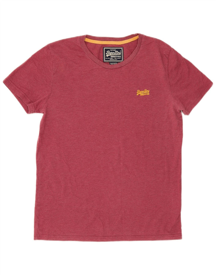 Tricou grafic pentru bărbați Superdry Top mare bumbac roșu