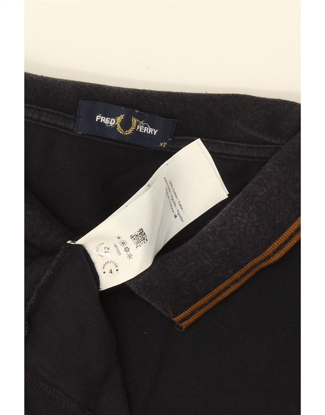 Cămașă polo pentru bărbați Fred Perry XL, bumbac, albastru bleumarin