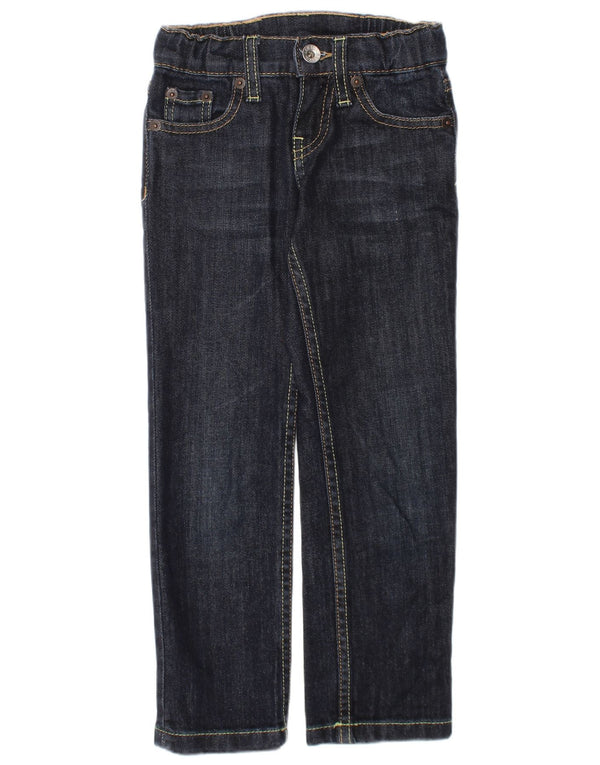 Blugi drepti pentru baieti LEVI'S 3-4 ani W20 L18 bleumarin bumbac