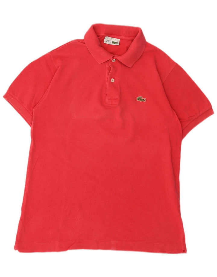 Tricou polo pentru bărbați Lacoste Mărimea 3 Bumbac roz mic