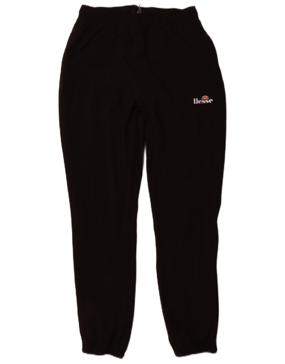 ELLESSE Pantaloni de trening pentru femei Joggeri UK 12 Bumbac mediu negru