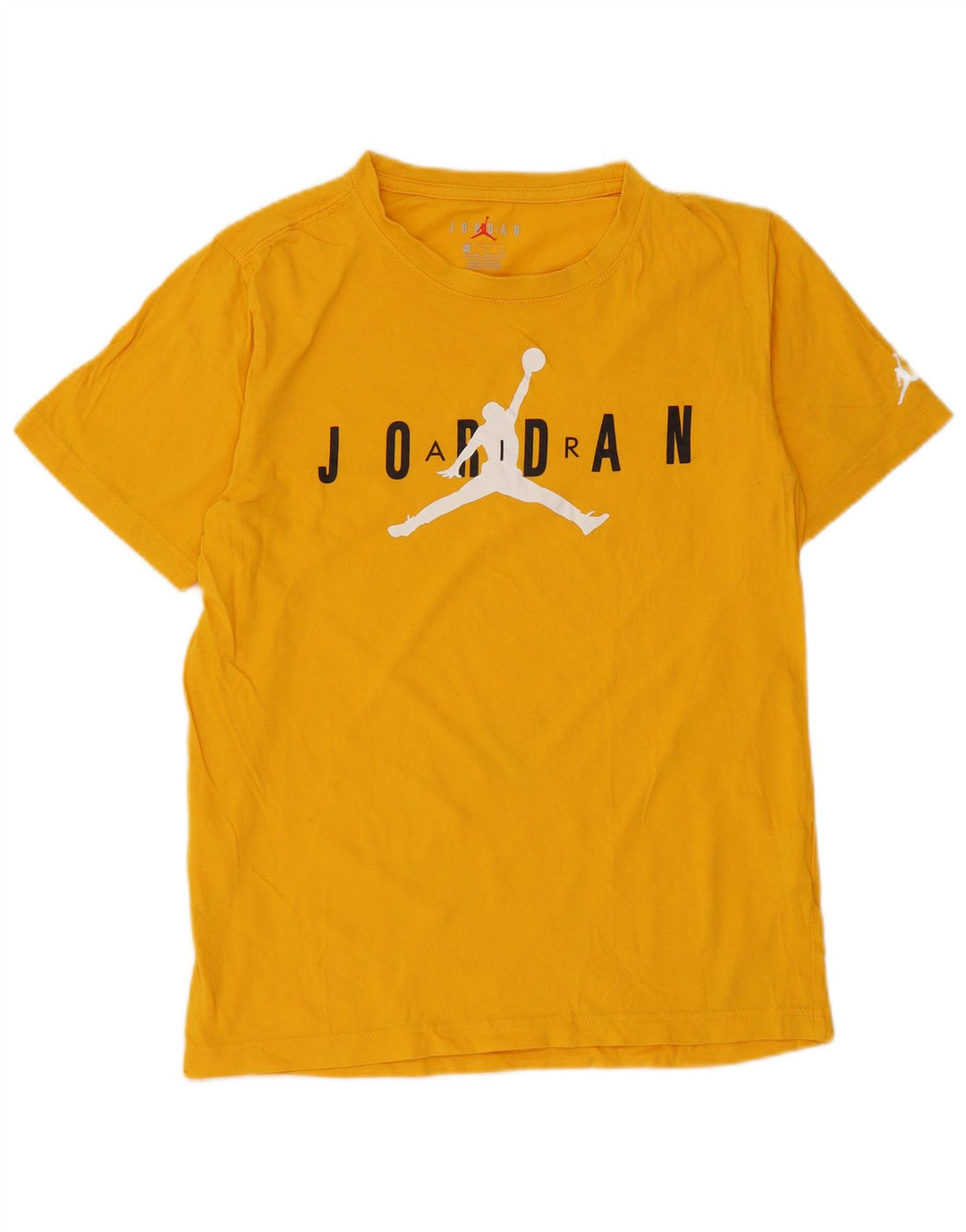 Tricou grafic JORDAN Băieți Top 13-14 Ani XL Bumbac Galben