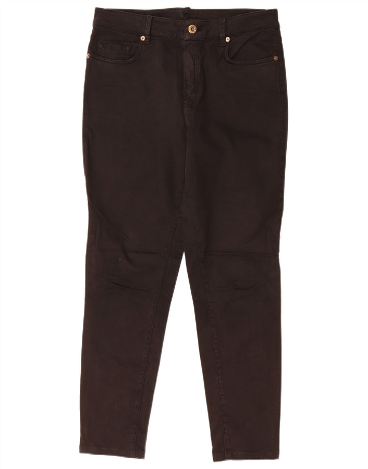 Massimo Dutti Blugi Skinny Crop pentru Damă EU 40 Medium W30 L26 Negri