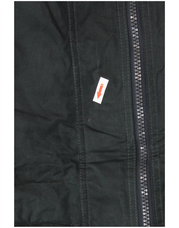 Jachetă Parka Windparka Superdry pentru femei UK 16 Poliester negru mare