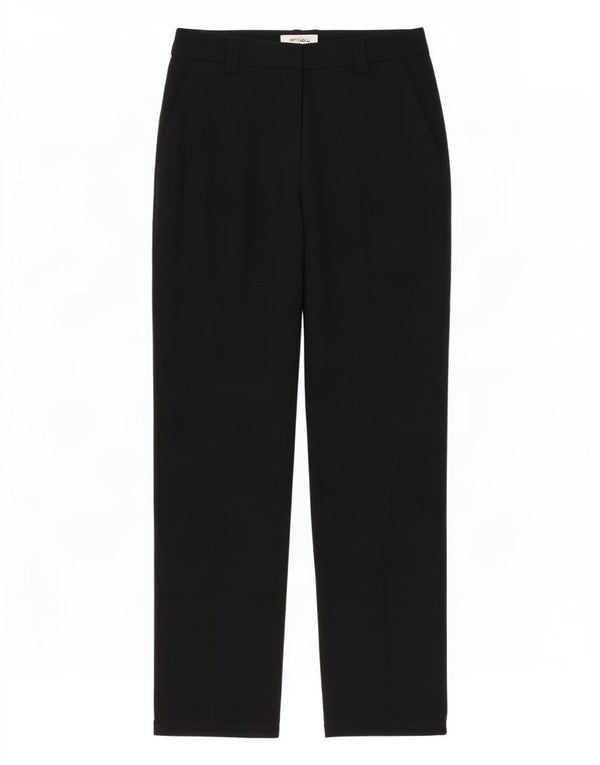 Pantaloni de costum drepți pentru femei Marks & Spencer UK 8 Small W27 L32 Black