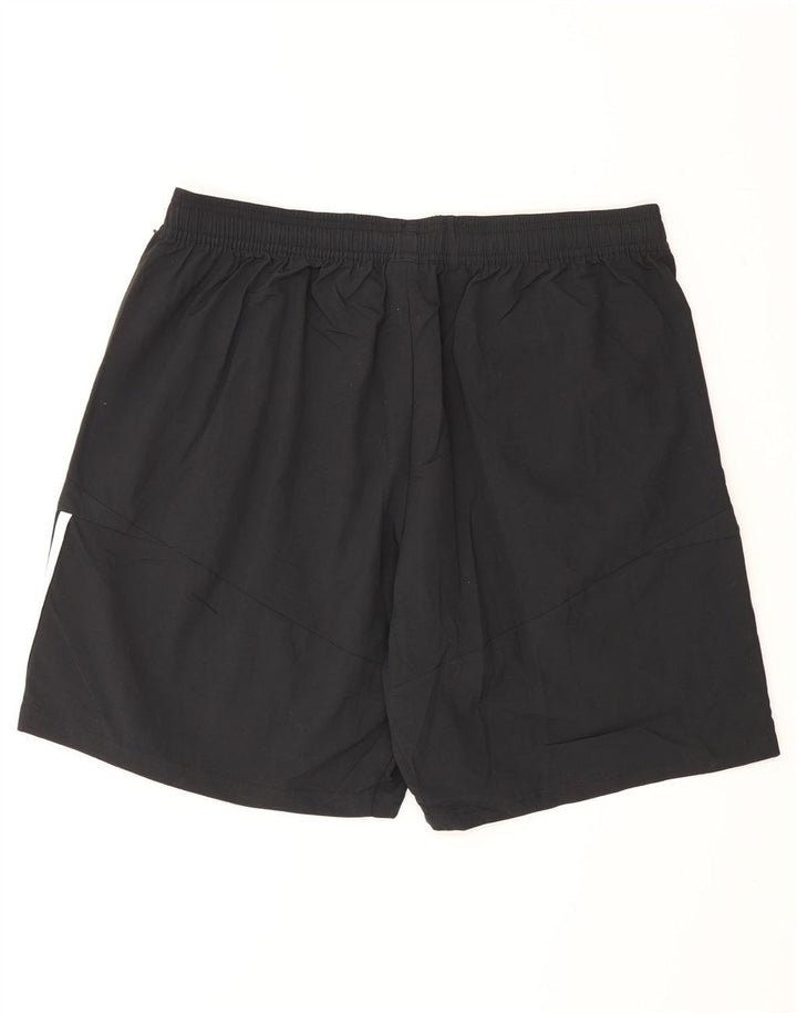 Pantaloni scurți sport grafic pentru bărbați Adidas XL poliester negru