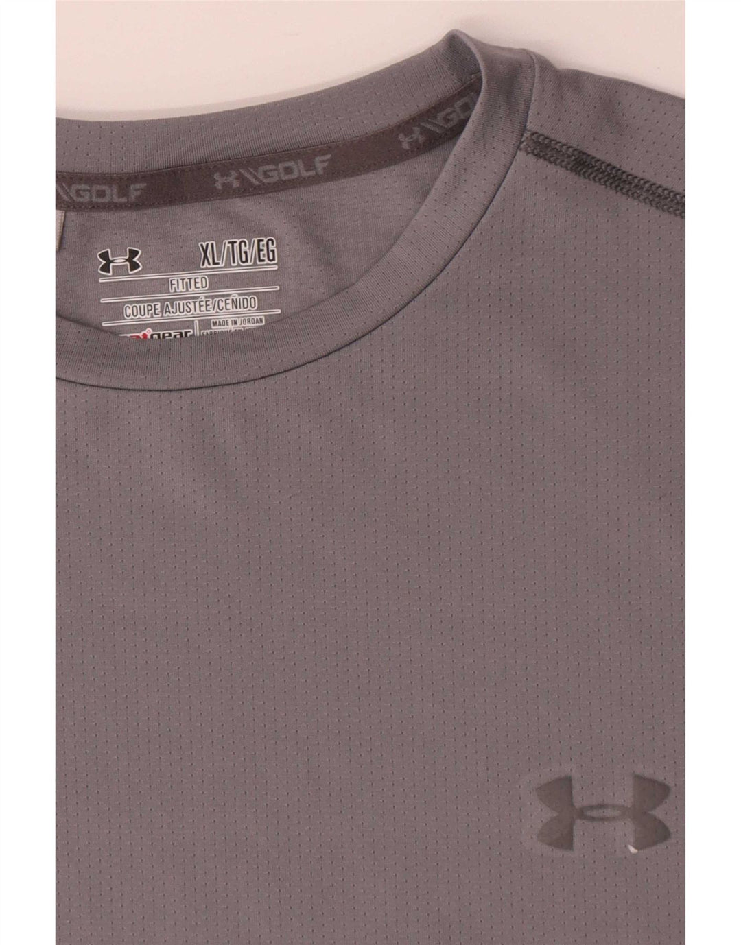 Tricou Under Armour pentru bărbați Heat Gear Top XL poliester gri