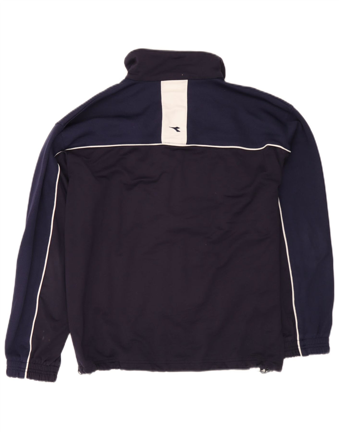 Jachetă de trening Diadora pentru bărbați UK 38 Medium Bleumarin Colorblock