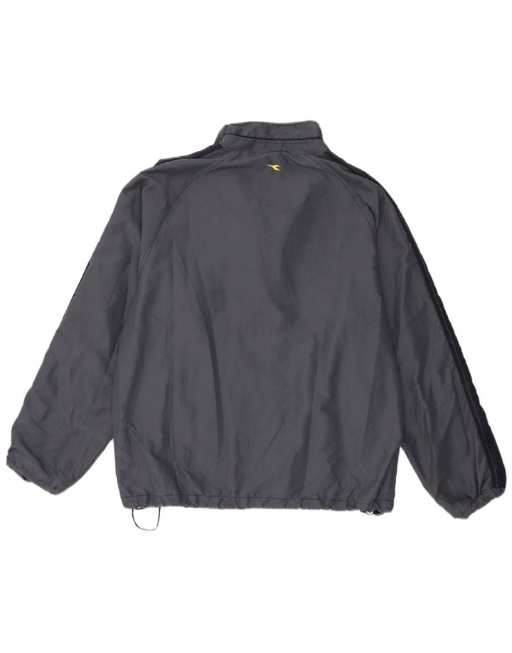 Jachetă de trening pentru bărbați Diadora, mare, albastru, poliester color bloc