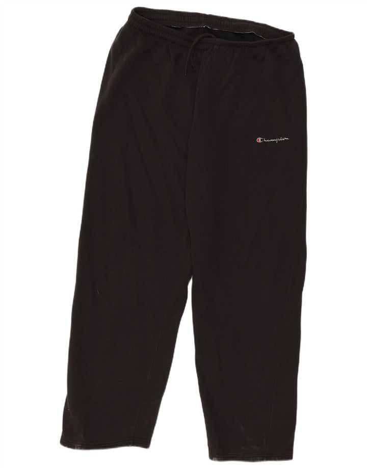 Pantaloni de trening pentru bărbați CHAMPION, mari, negri