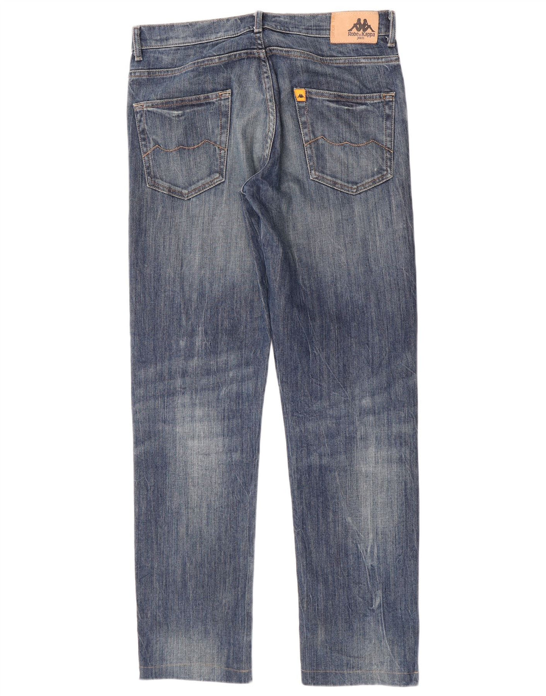 Blugi drepti pentru bărbați Kappa Perfect Fit W32 L31 Bumbac albastru