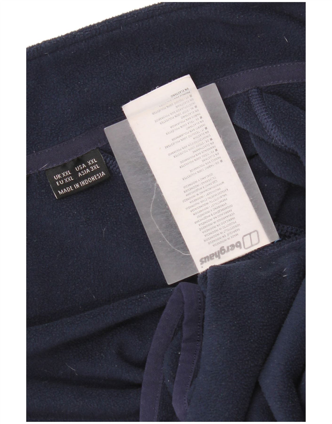 Jachetă fleece pentru bărbați Berghaus UK 44 2XL bleumarin poliester