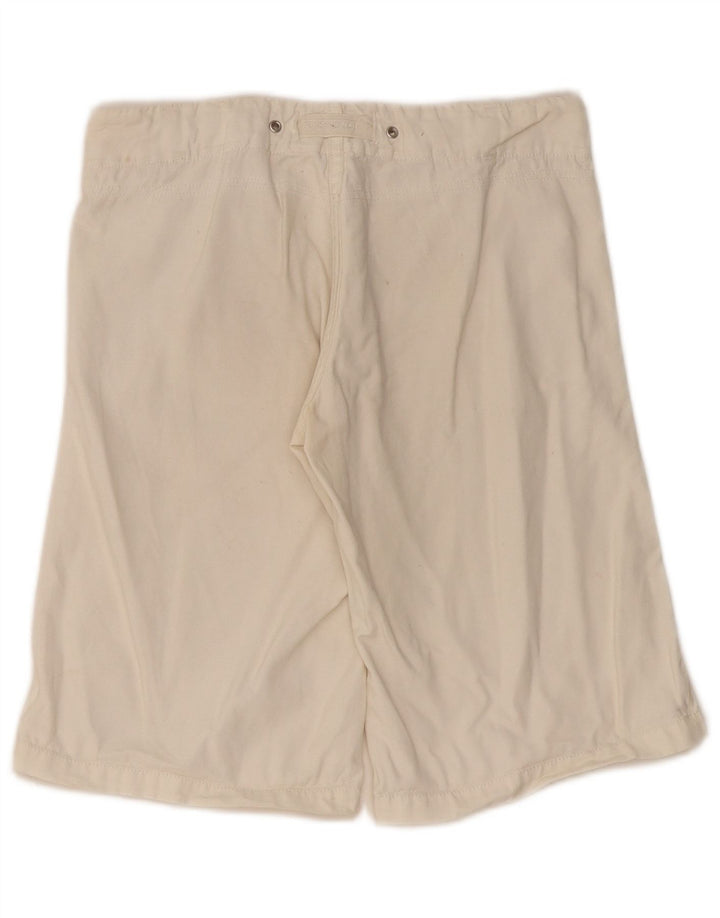 Pantaloni scurți chino pentru femei Diesel W26 Small White Bumbac
