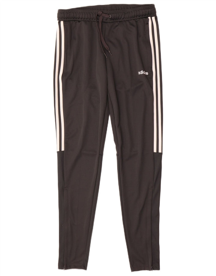 Pantaloni de trening Adidas Climalite pentru femei UK 8/10 Poliester mic gri