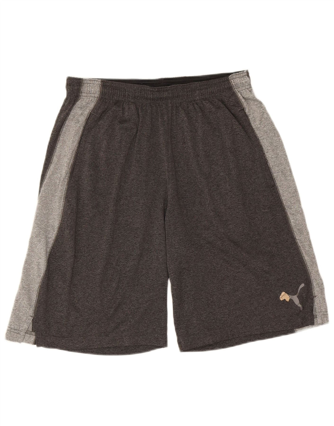 Pantaloni scurți sport PUMA pentru bărbați, gri mediu, blocuri de culoare