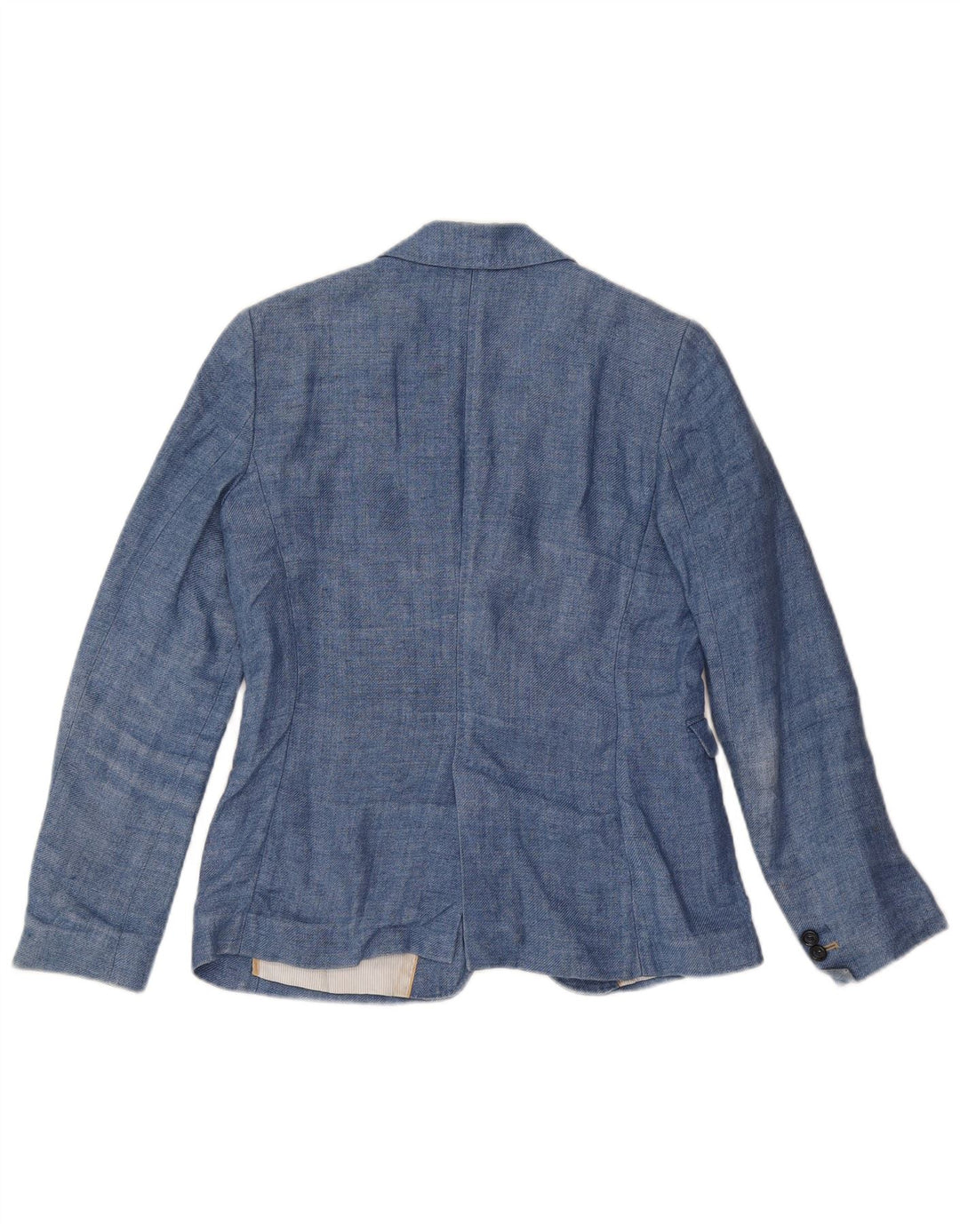 Massimo Dutti Jachetă Blazer Femei 1 Buton EU 38 Mic Albastru In