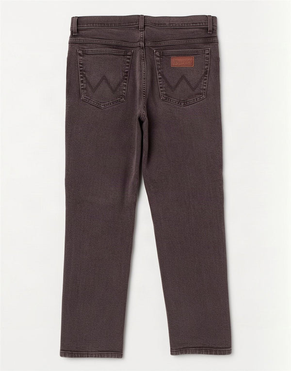 Blugi drepte pentru bărbați Wrangler Texas W35 L30 bumbac negru