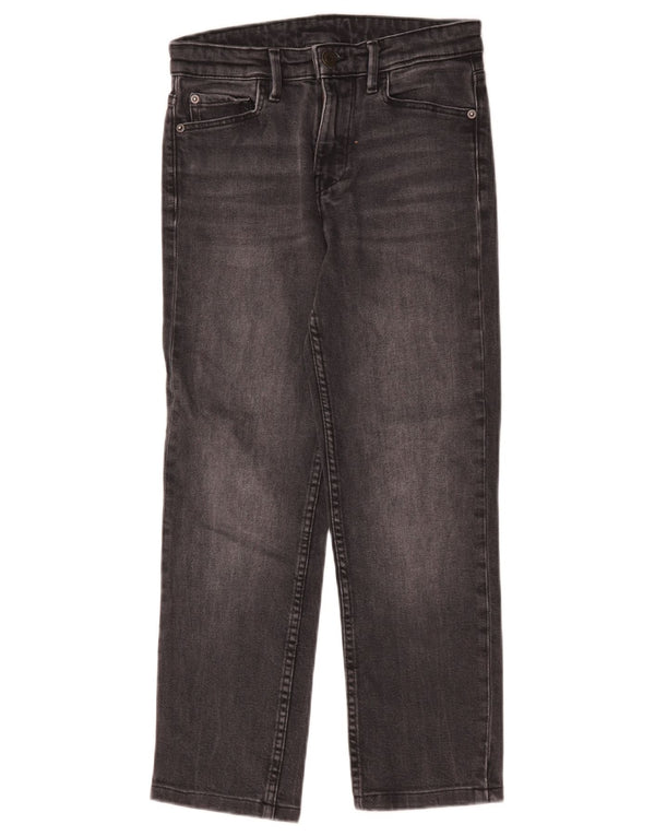 Blugi tăiați pentru femei Massimo Dutti EU 34 2XS W24 L22 bumbac gri