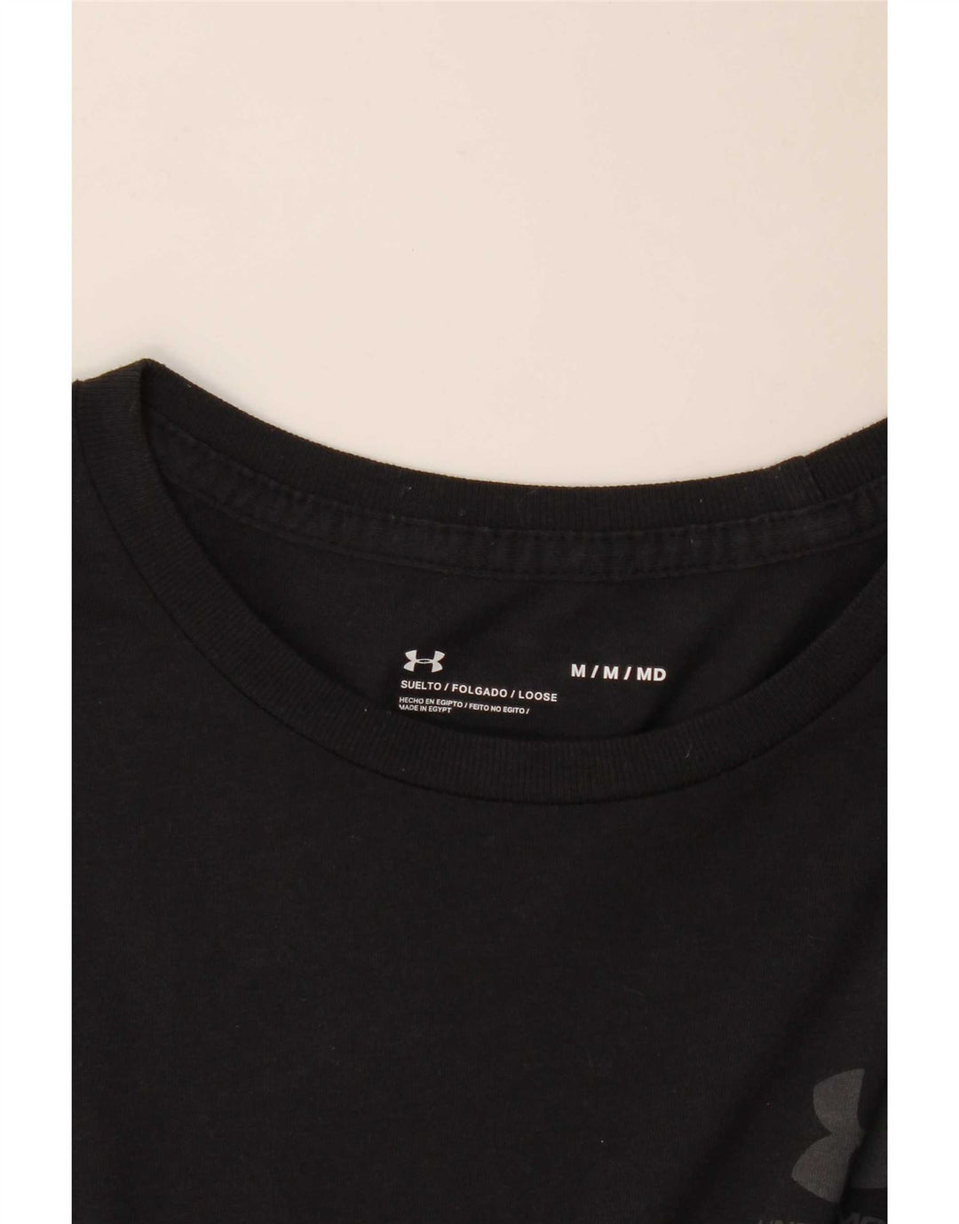 Top pentru bărbați Under Armour cu mânecă lungă, mediu negru
