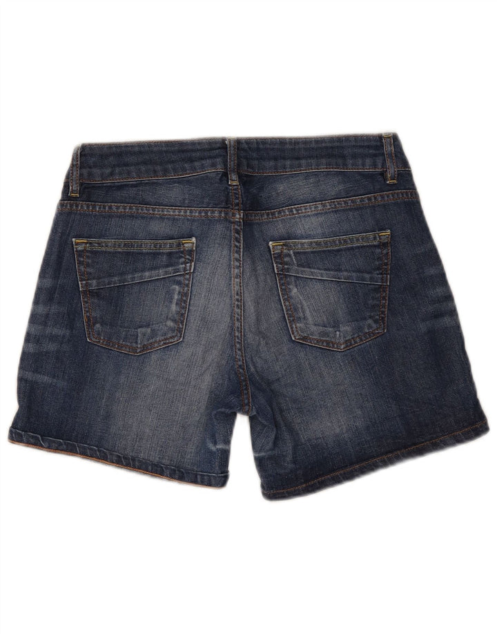 Massimo Dutti Pantaloni scurți din denim pentru femei EU 38 Small W28 Bumbac albastru