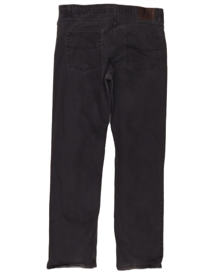 Pantaloni casual pentru bărbați Marks & Spencer Blue Harbour W36 L33 bleumarin