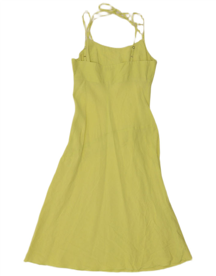 Benetton Femei Regular Sundress UK 12 Medium Yellow