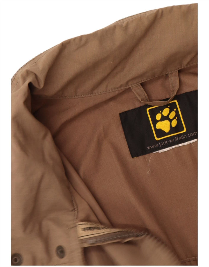 JACK WOLFSKIN Bomber Jacket pentru bărbați UK 40 Large Brown