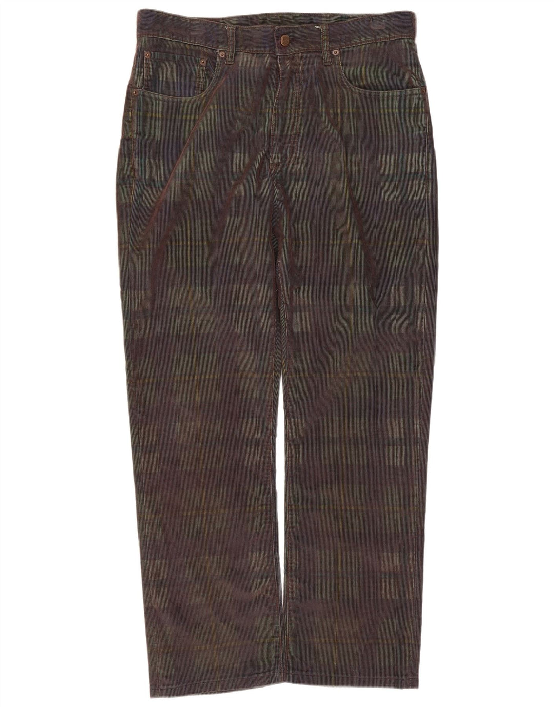 Pantaloni Marlboro Classics pentru bărbați din velur, W34 L29, multicolori