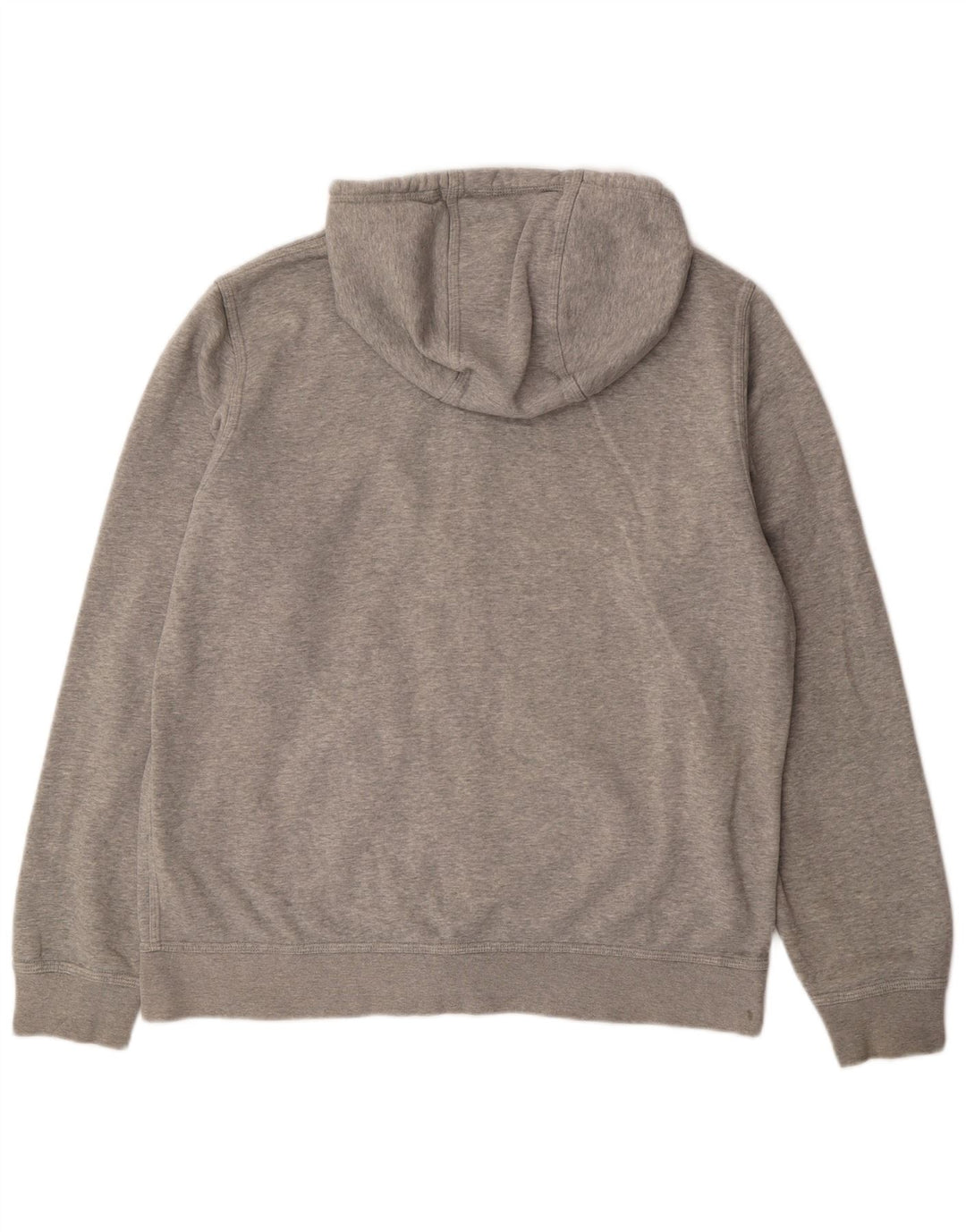 Pulover NIKE pentru bărbați, cu fermoar, bumbac mare, gri