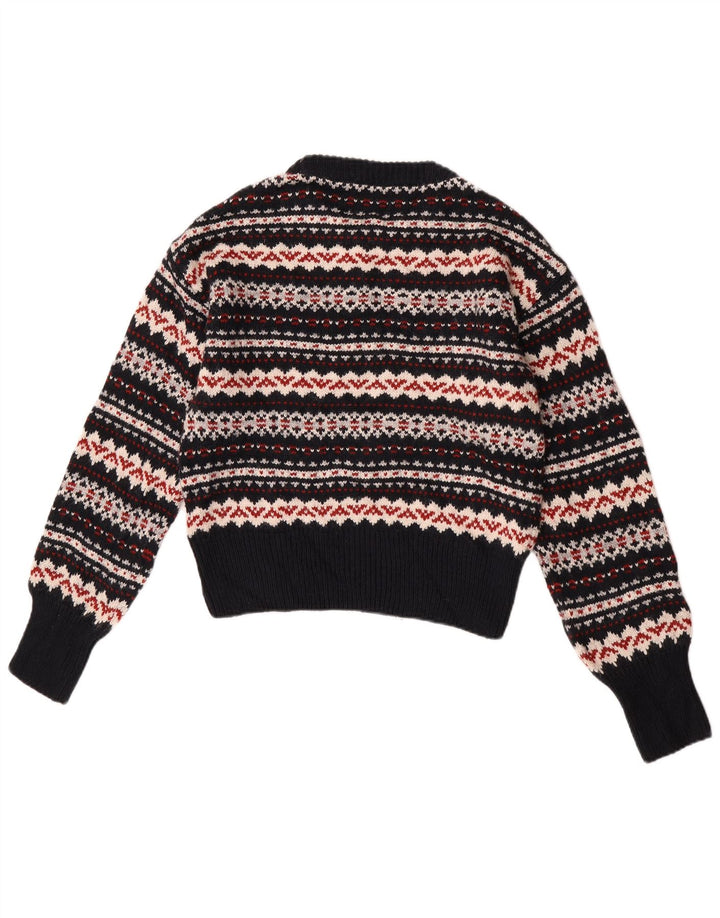 Pulover Superdry pentru femei cu decolteu triplu UK 14 mare, multicolor