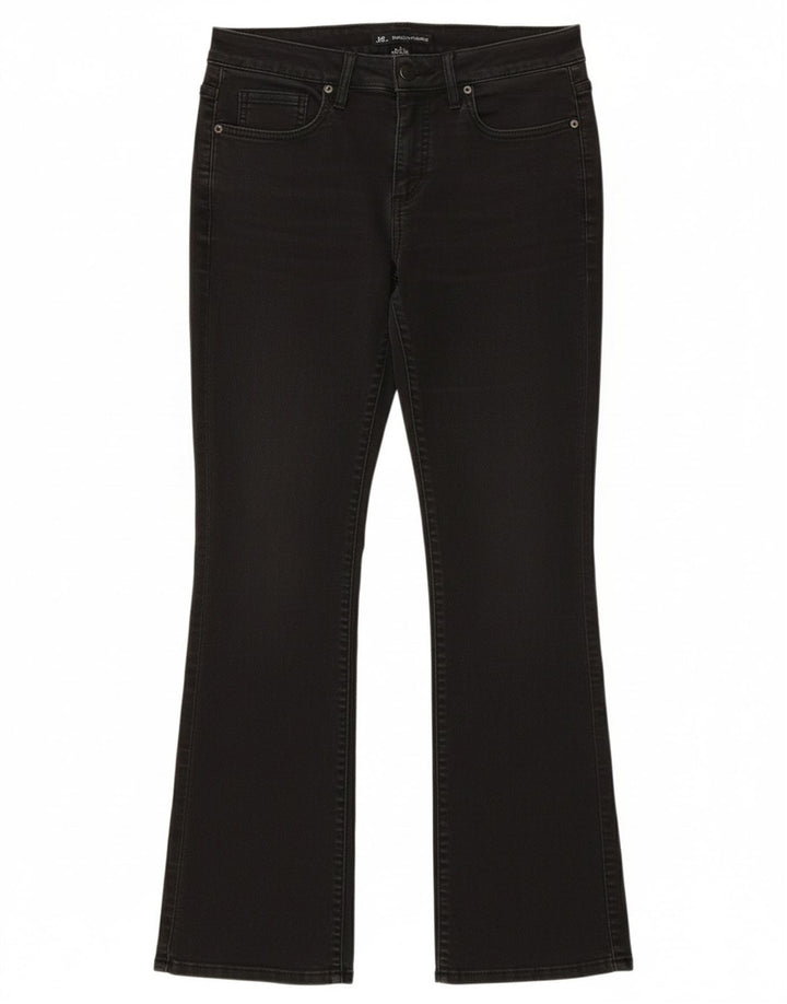 LEE Womens Riders Mid Rise Slim Fit Bootcut Jeans  W30 L30 Black