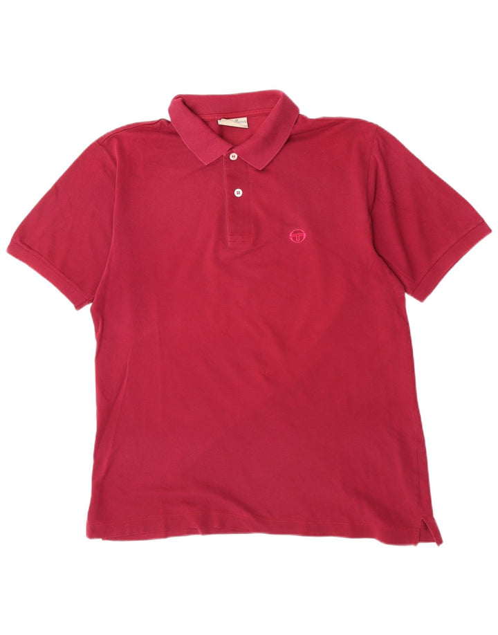 Tricou polo Sergio Tacchini pentru bărbați IT 48 Maroon mediu