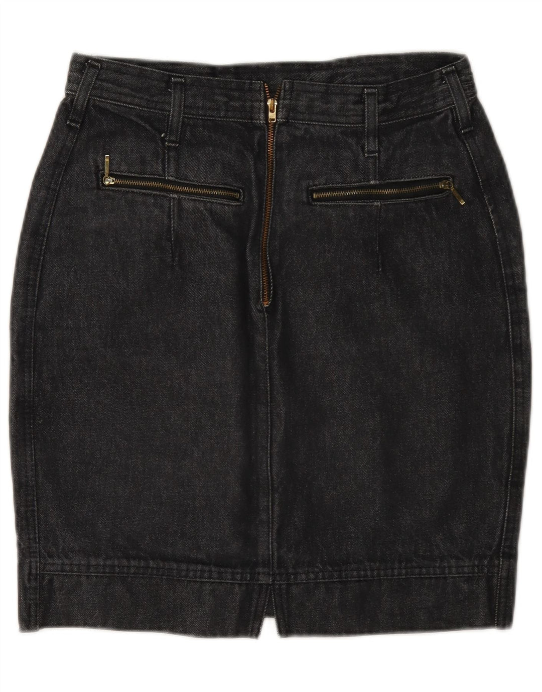 Mini Fusta Denim pentru Femei Wit Boy W28 Gri Mediu