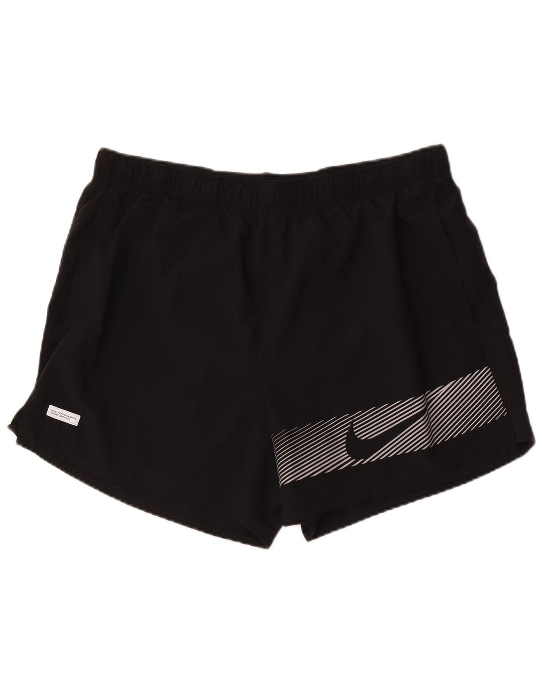 Nike Pantaloni Scurți Sport Bărbați Dri Fit cu Imprimeu XL Negru Poliester
