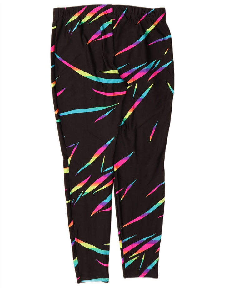 Leggings pentru femei Rodeo UK 14, mare, negru, din nailon