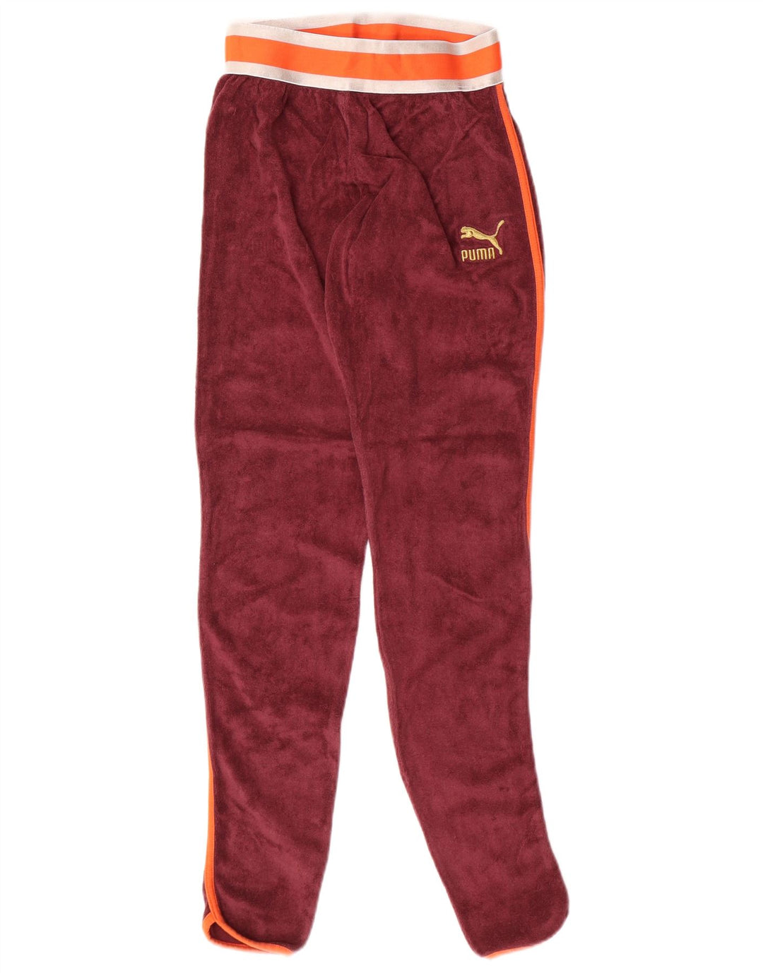 Pantaloni de trening Puma pentru femei UK 10 Small Burgundy
