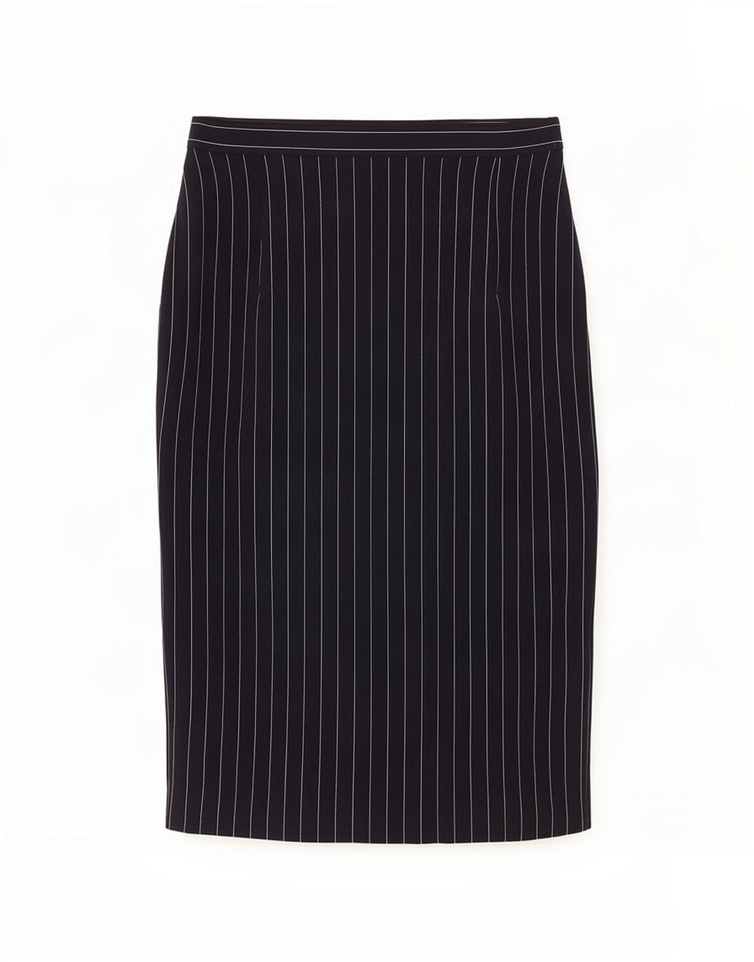Fusta midi Mondi pentru femei EU 40 Medium W28 Bleumarin Poliester cu dungi