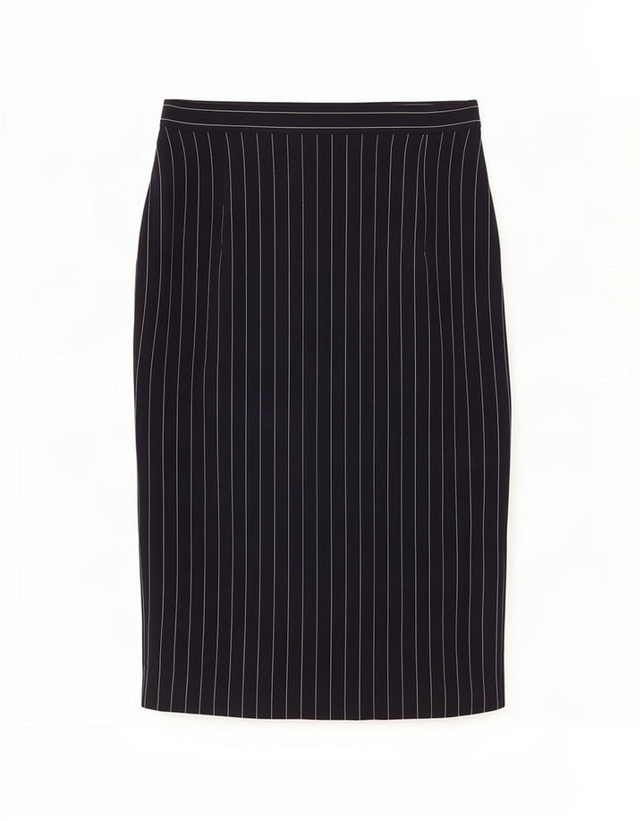 Fusta midi Mondi pentru femei EU 40 Medium W28 Bleumarin Poliester cu dungi