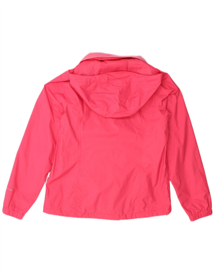 THE NORTH FACE Jachetă de ploaie cu glugă pentru femei UK 14 Medium Pink Nylon